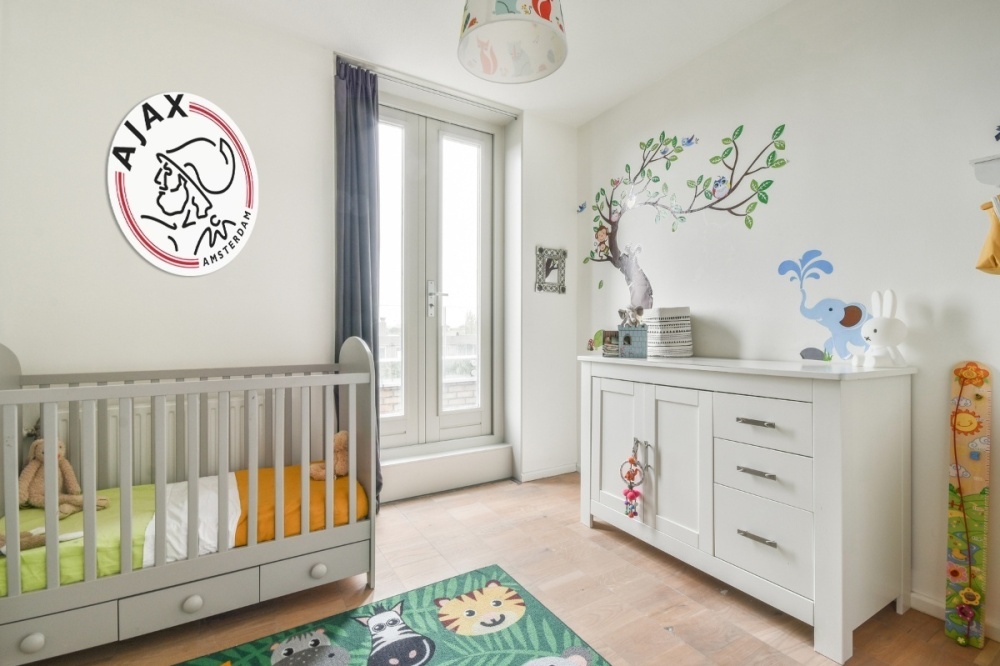 Ajax muurcirkel wanddecoratie